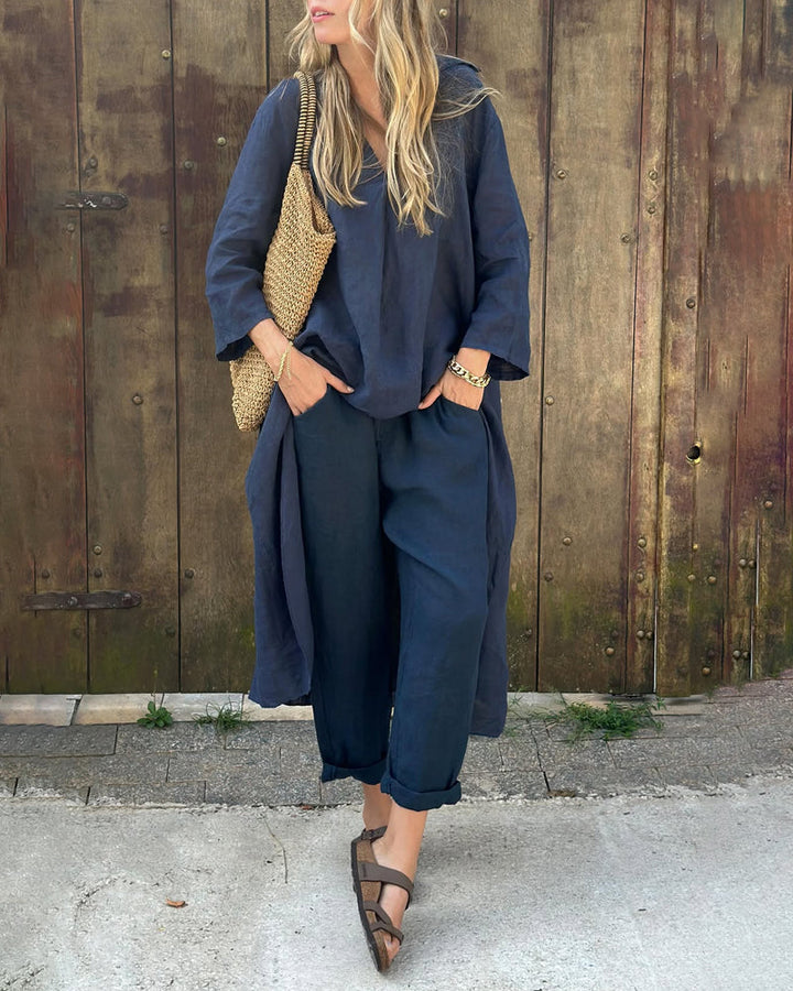 Solara-Wide-Leg Lounge Set