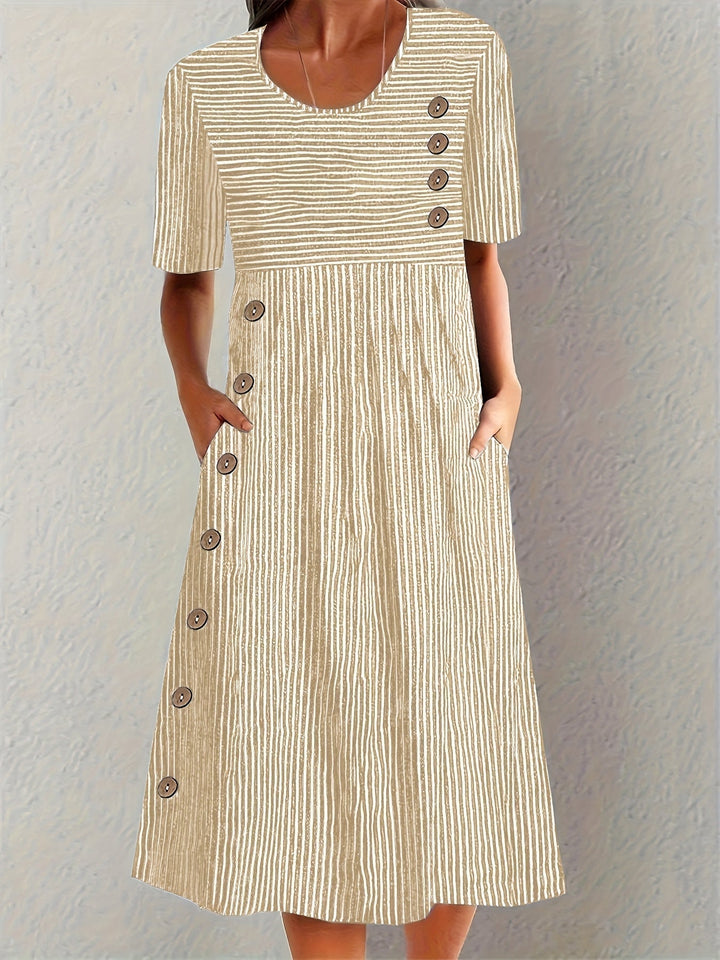 Kelly | Striped Summer Dress