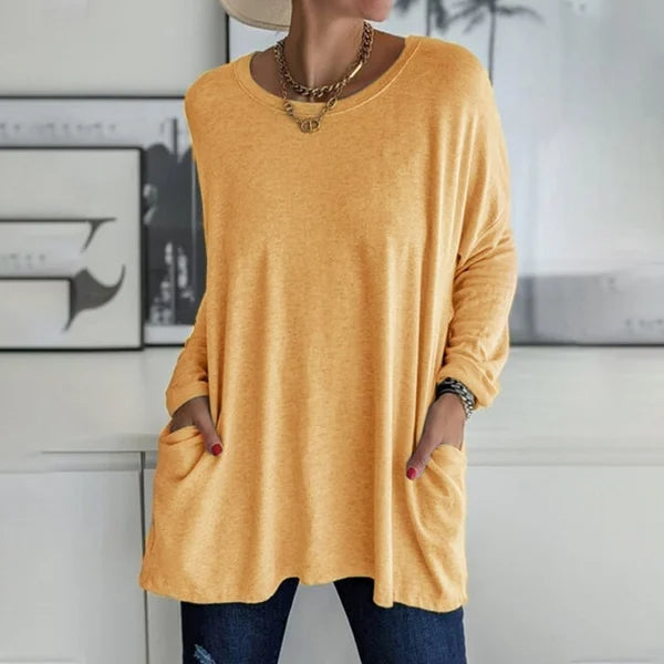 Moira | Relaxed Long Sleeve Top
