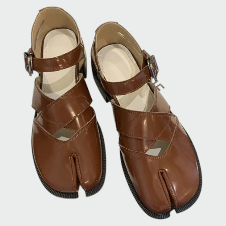 Olivia - Tabi Strap Mary Jane Shoes