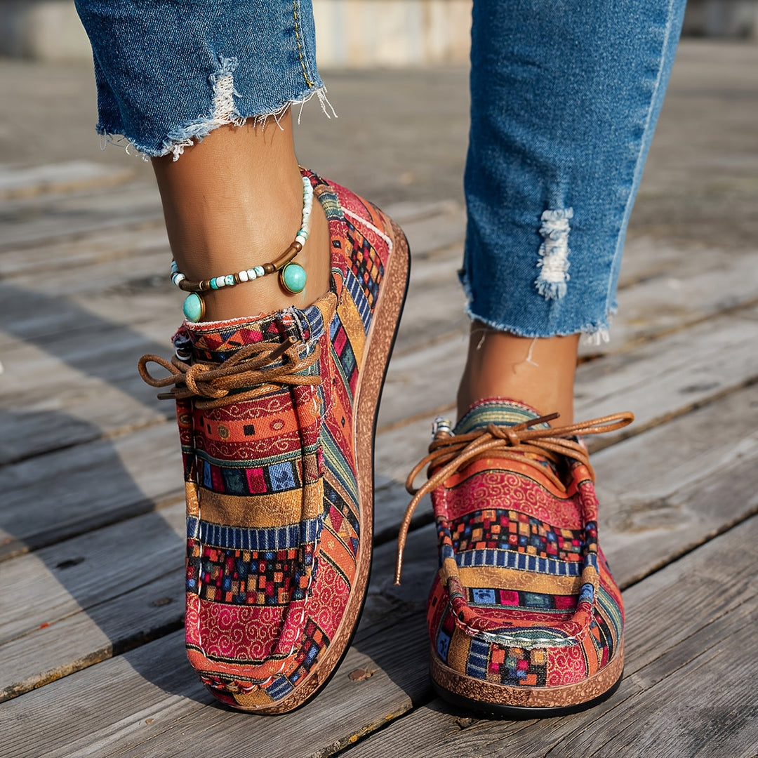Alaia | Colorful Retro Women's Shoes