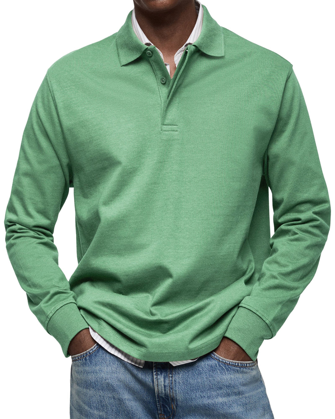 Beeckhoven™ | Casual Poloshirt met Lange Mouwen