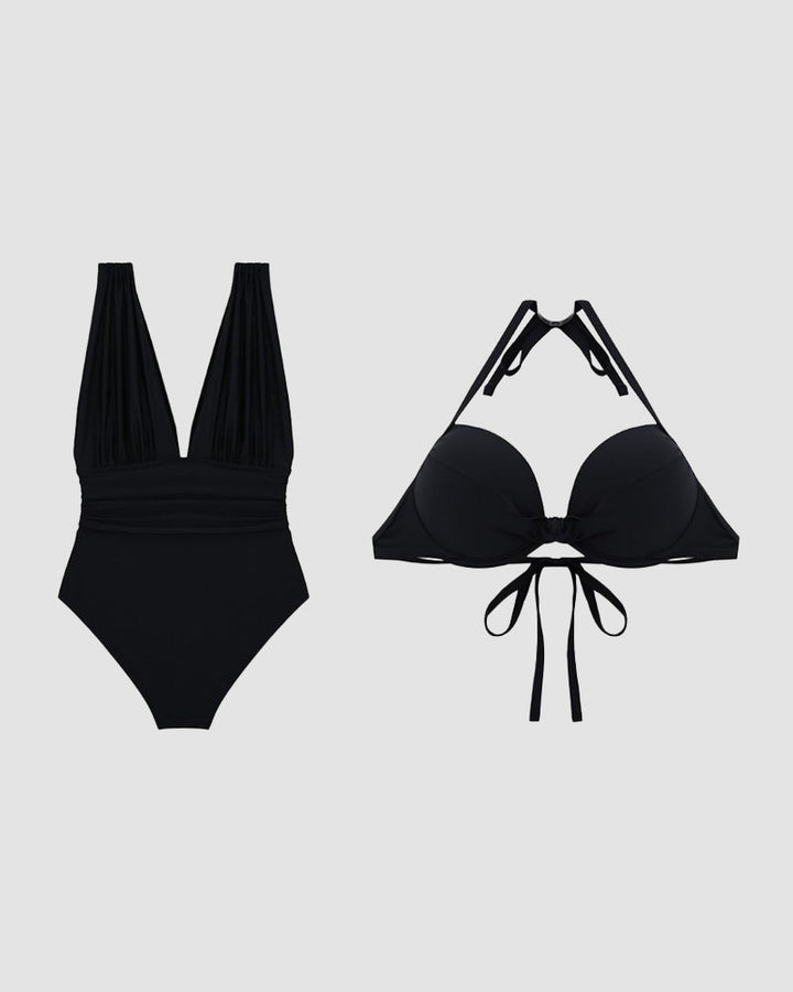 Isla – Coastal Elegance Wrap Swimsuit