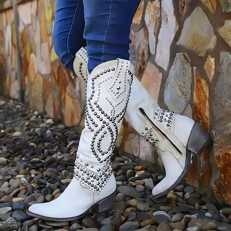 Laluna® | Western Knee-High Boots