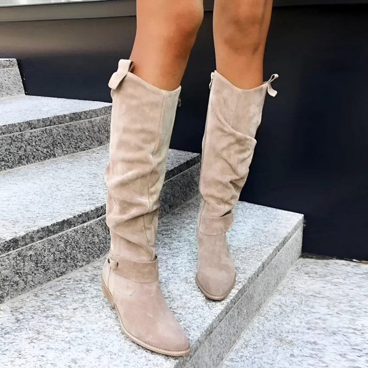Laluna® | Stylish Suede Knee Boots