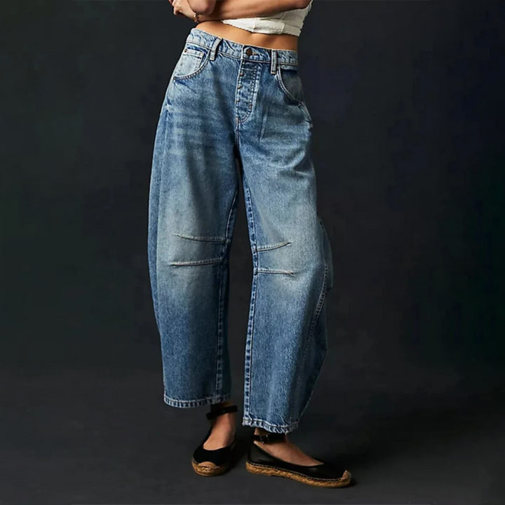 Elena - Urban Ease Wide-Leg Trousers
