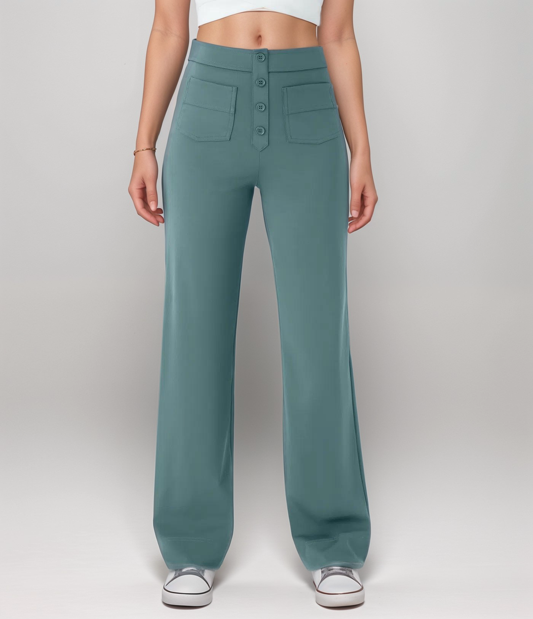 Aurora – High-Waist Slimming Casual Pants