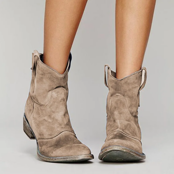 Laluna® | Chic Suede Ankle Boots