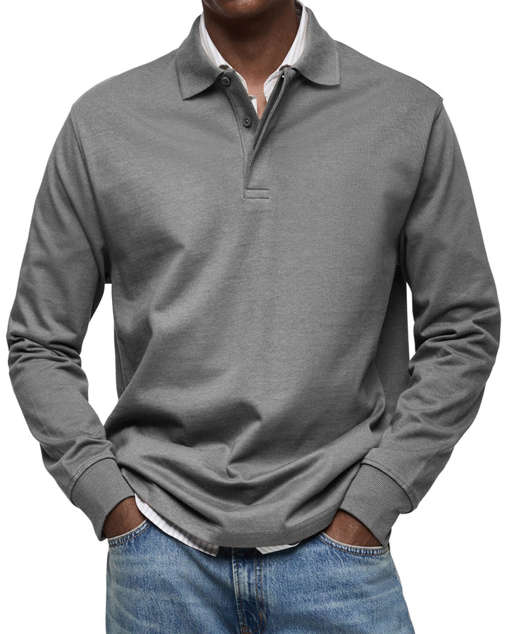 Beeckhoven™ | Casual Poloshirt met Lange Mouwen
