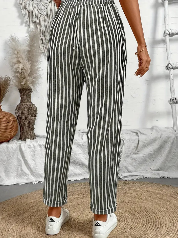 Harbor Lane Striped Trousers