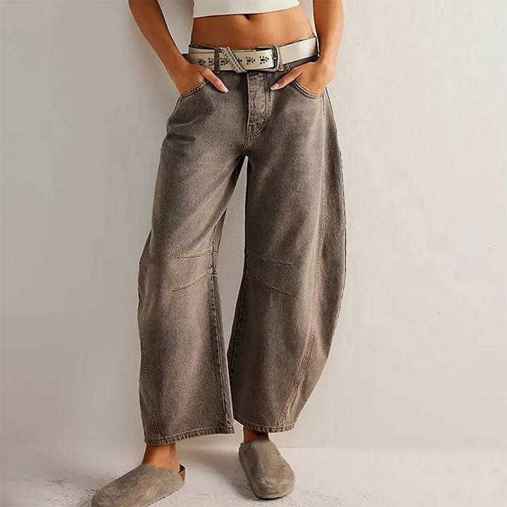 Elena - Urban Ease Wide-Leg Trousers
