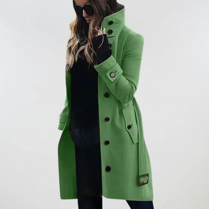 Winfell | Water-Repellent Long Trench Coat