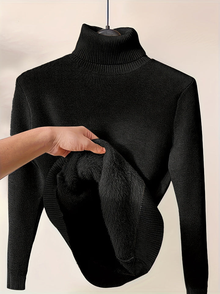 Elise | casual and minimalist turtleneck sweater