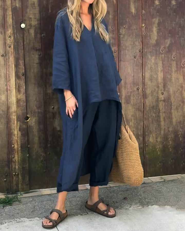 Solara-Wide-Leg Lounge Set