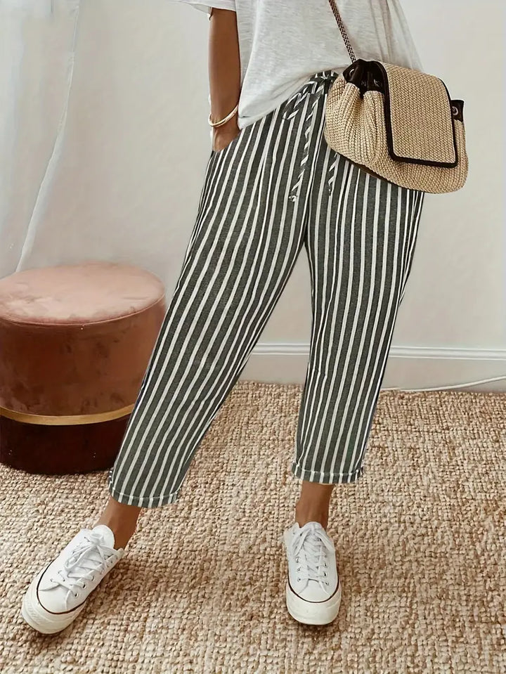 Harbor Lane Striped Trousers