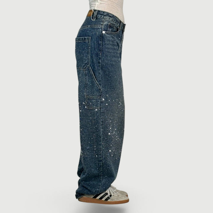 Luna Sparkle Denim – Relaxed Fit Jeans