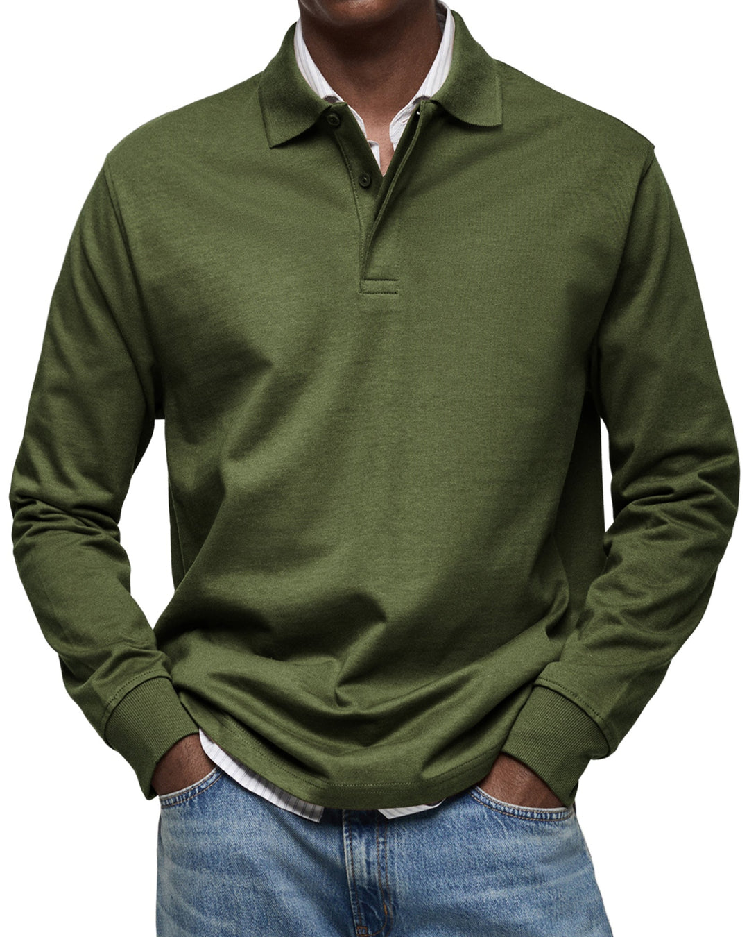Beeckhoven™ | Casual Poloshirt met Lange Mouwen
