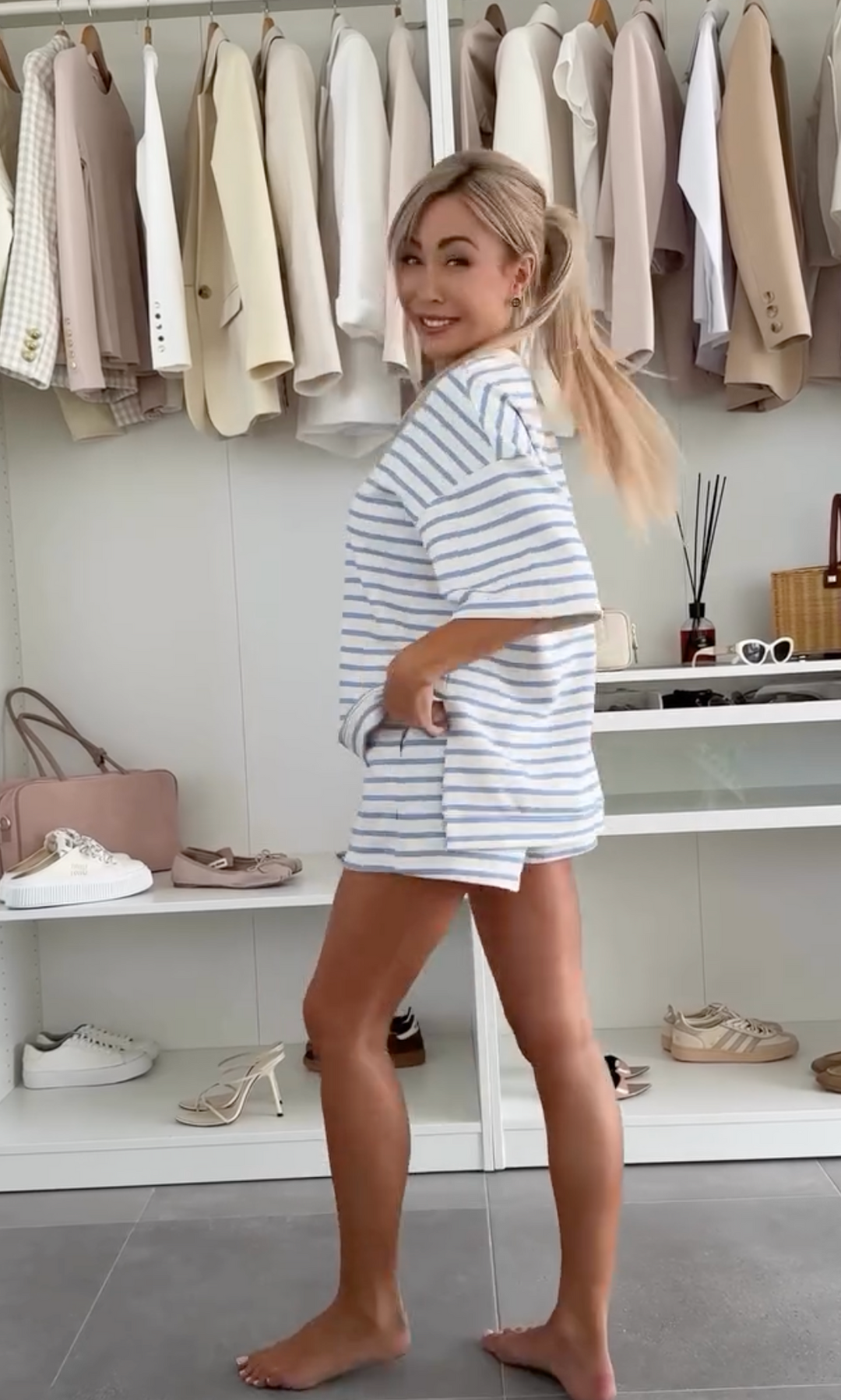 No.5-Striped Lounge Set