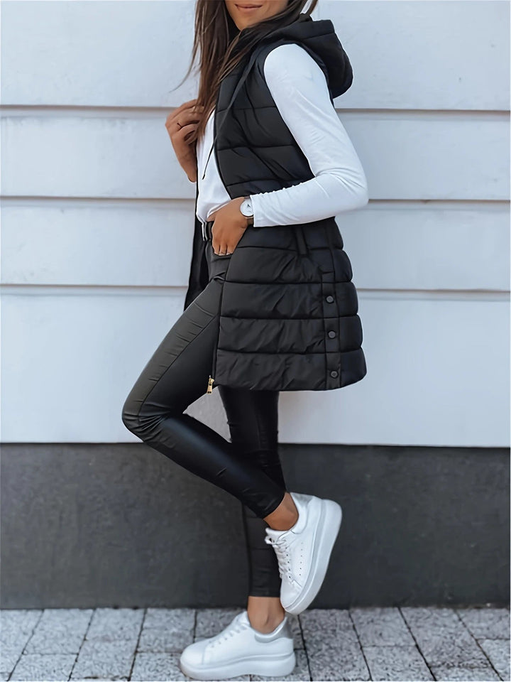 Maricar | Casual Sleeveless Long Vest