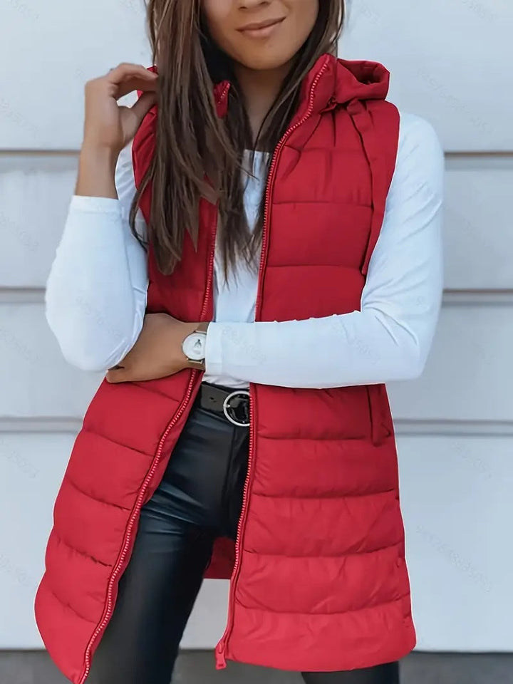 Maricar | Casual Sleeveless Long Vest