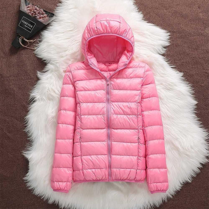 Kaia | Lightweight Hooded Puffer Jacket
