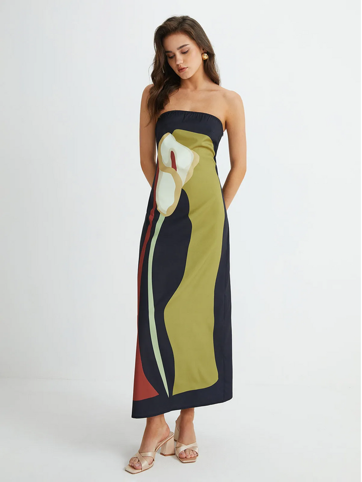 Harper | Strapless Maxi Dress
