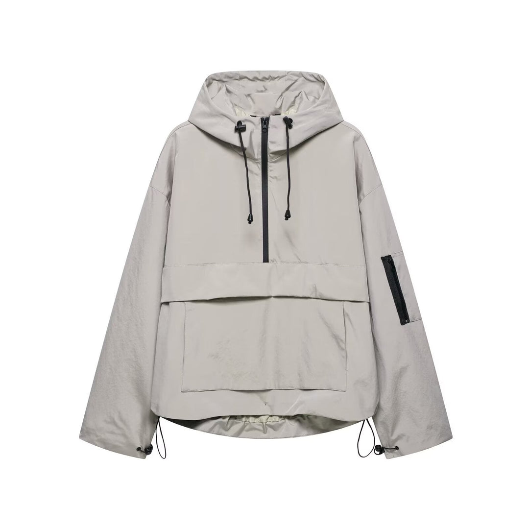 Noreen | Hooded Windbreaker Jacket