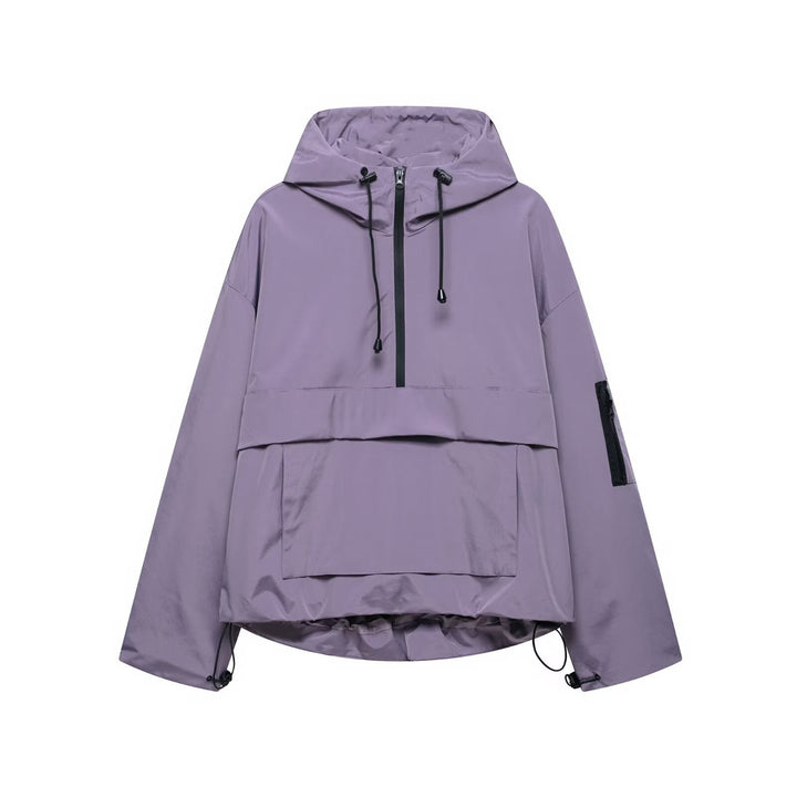 Noreen | Hooded Windbreaker Jacket