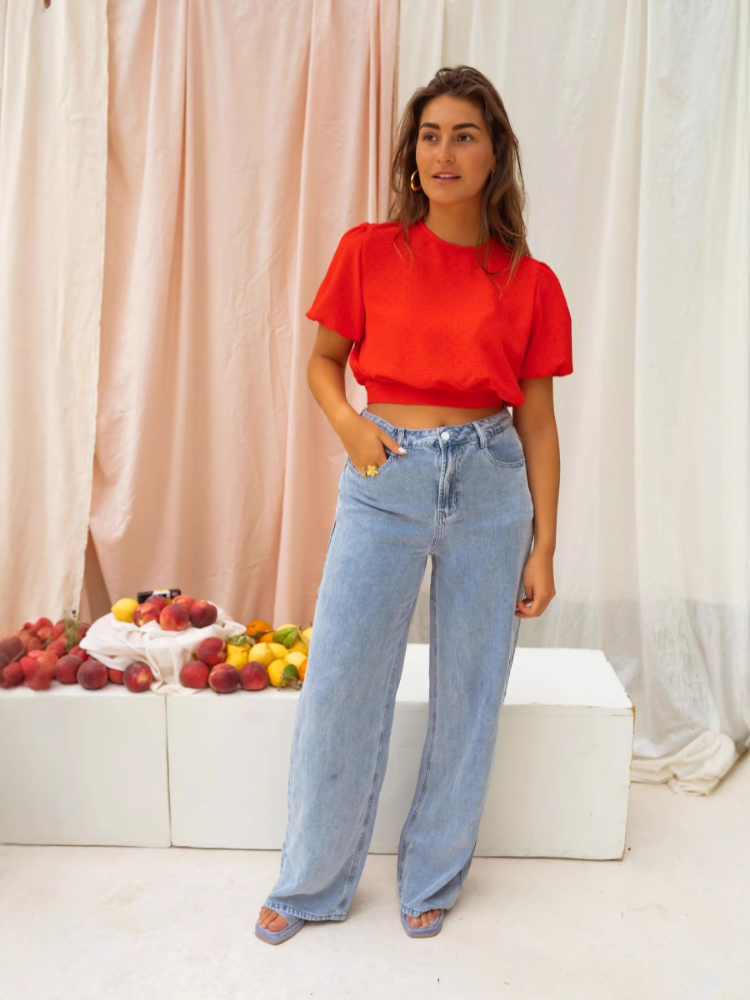 LORENA™ | CROP BLOUSE