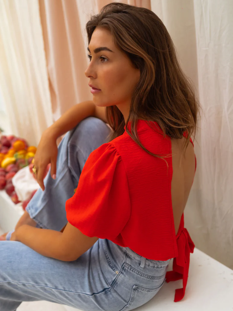 LORENA™ | CROP BLOUSE
