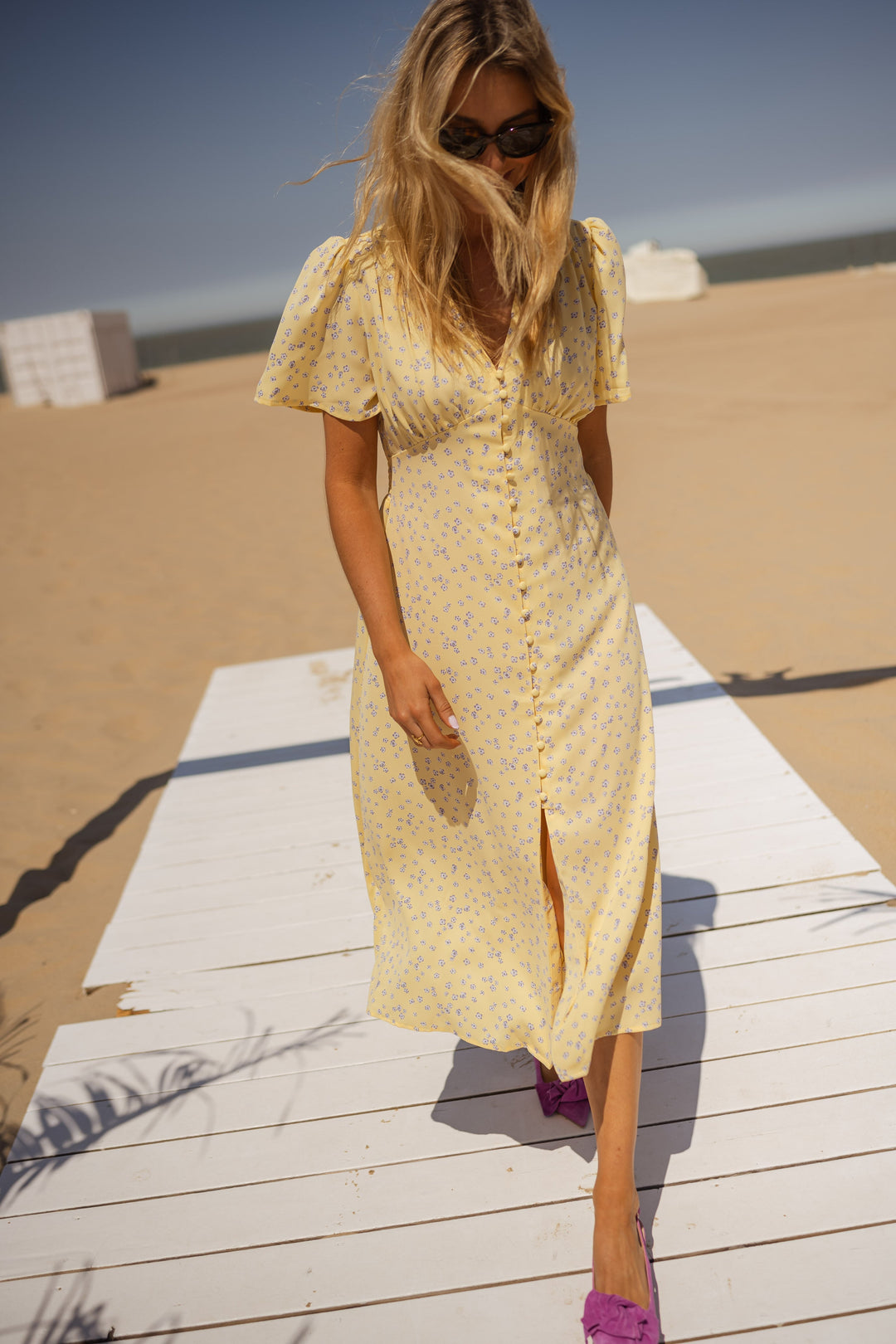 Diana™ Floral Midi Dress for Summer