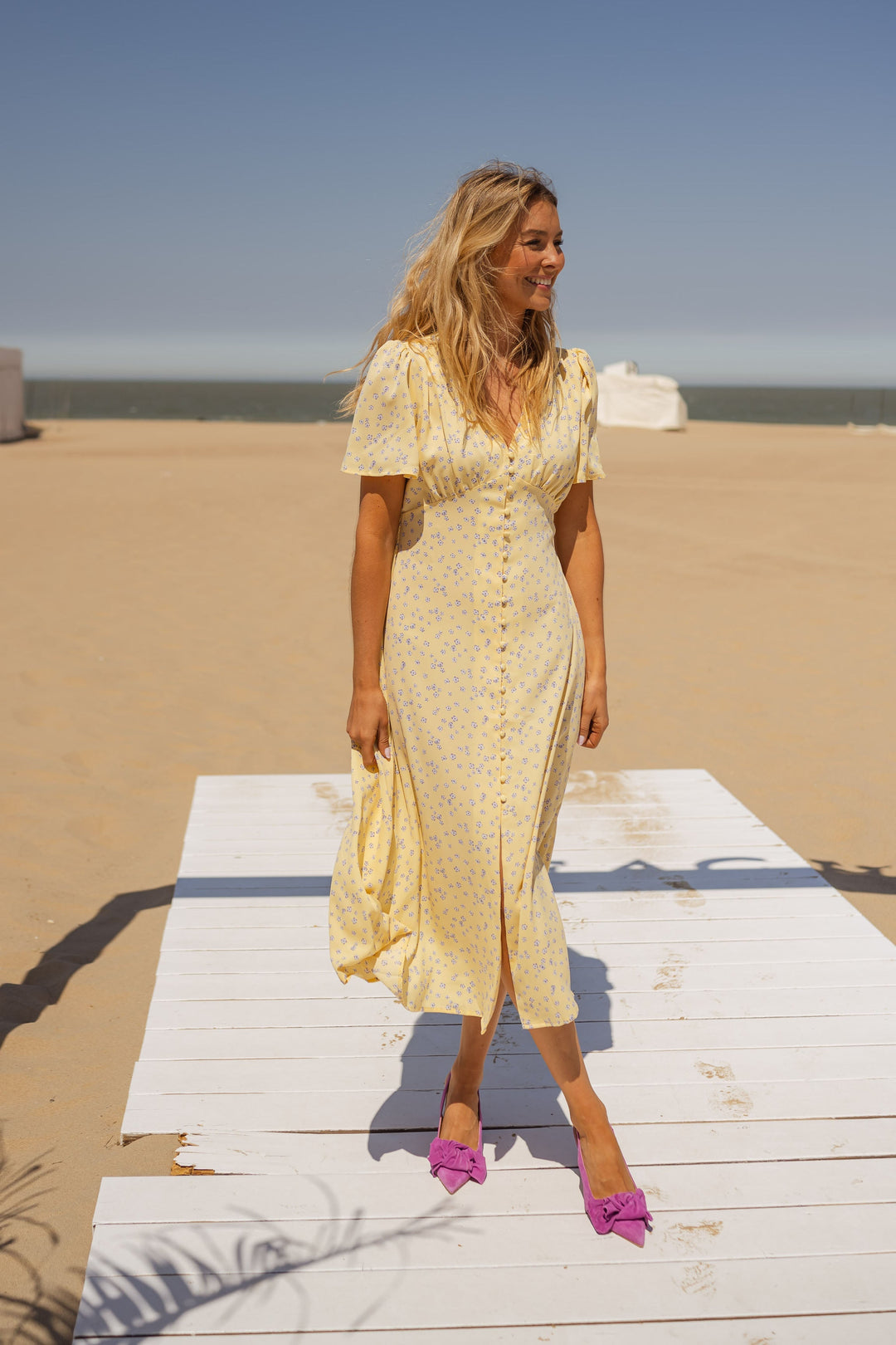 Diana™ Floral Midi Dress for Summer
