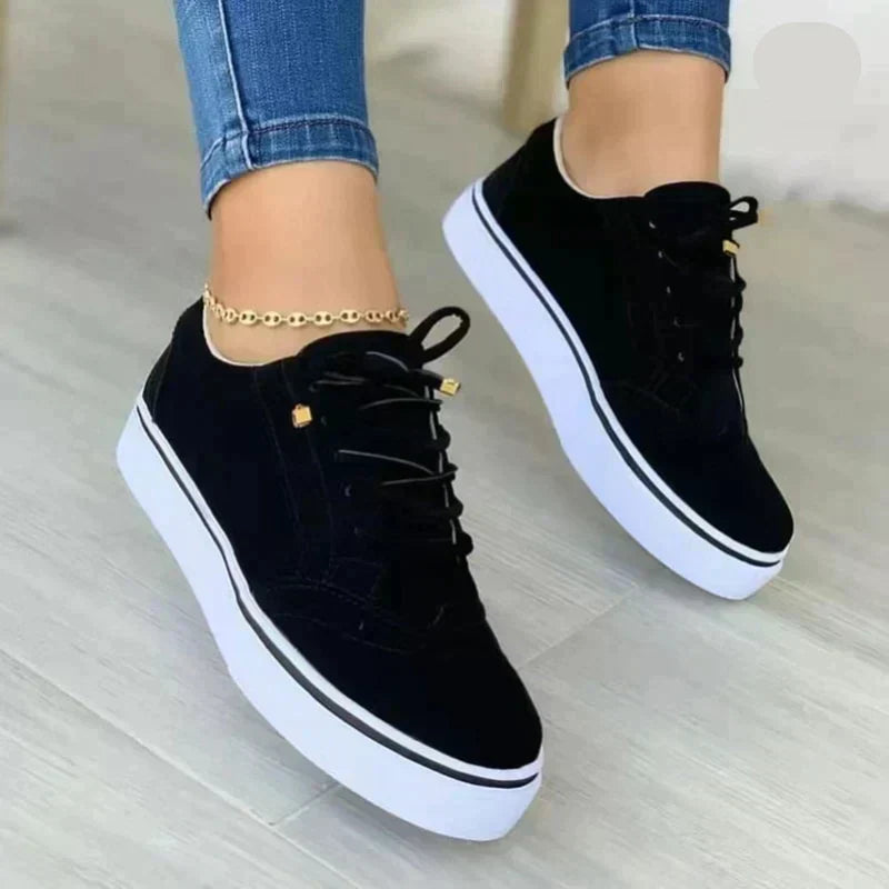 Livia-Brogue Platform Sneakers