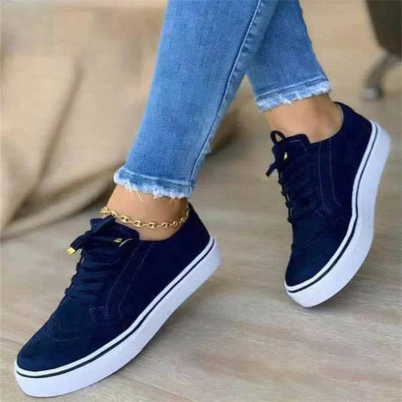 Livia-Brogue Platform Sneakers