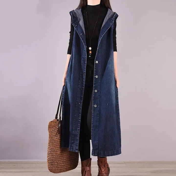 Mira - Hooded Longline Vest
