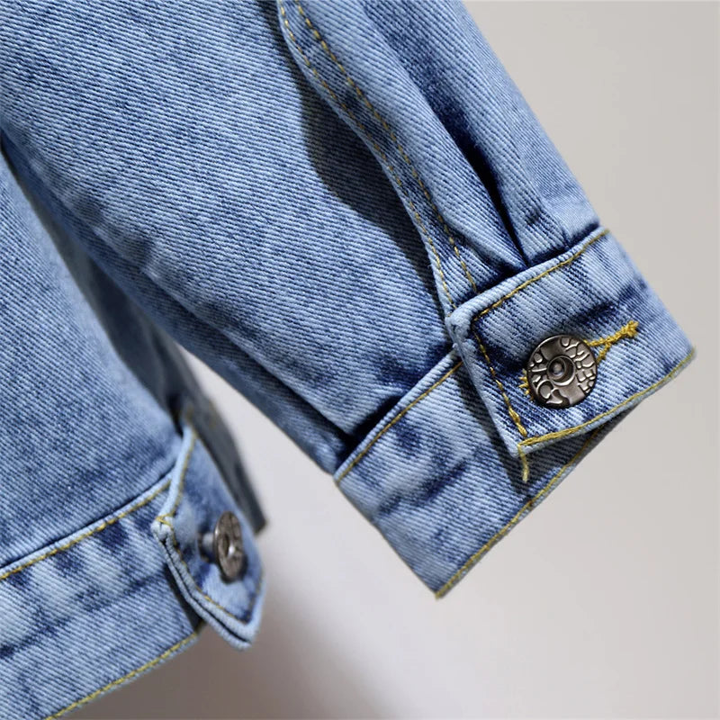 Blair - Oversized Distressed Washed Street Jacket