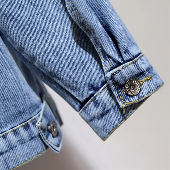 Blair - Oversized Distressed Washed Street Jacket