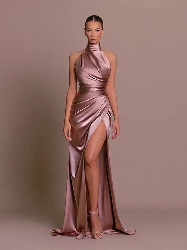 Livia | Elegant Slit Evening Gown