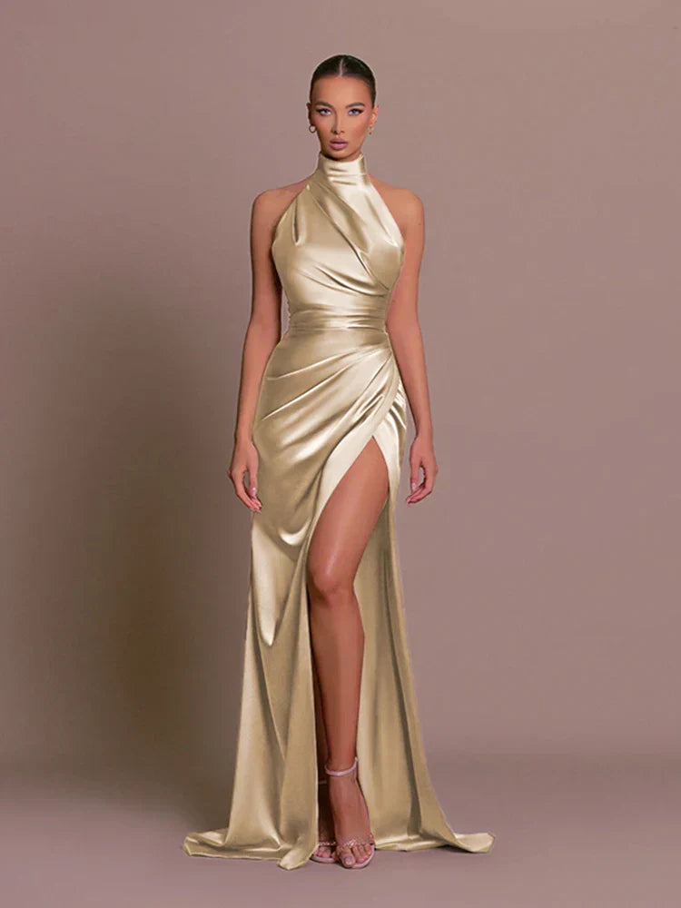 Livia | Elegant Slit Evening Gown