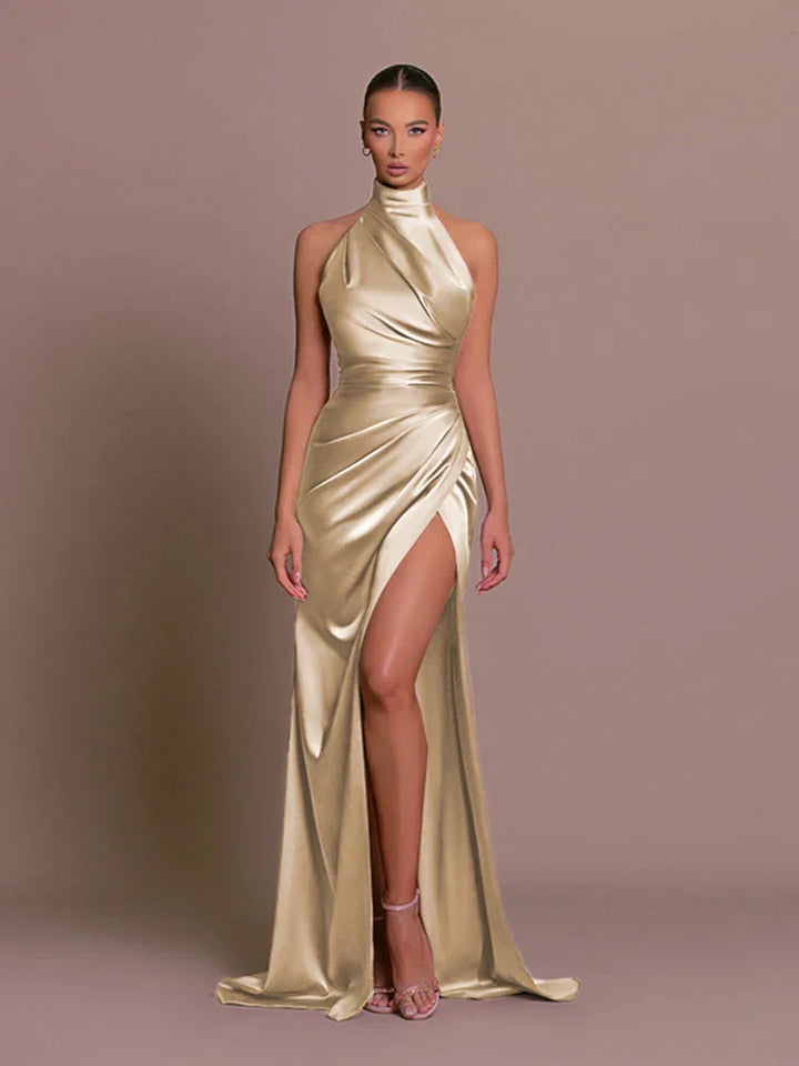 Livia | Elegant Slit Evening Gown
