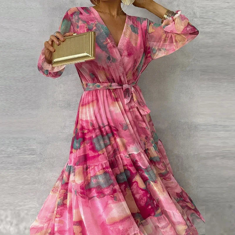 Sophie | Chic Floral Elegance Dress