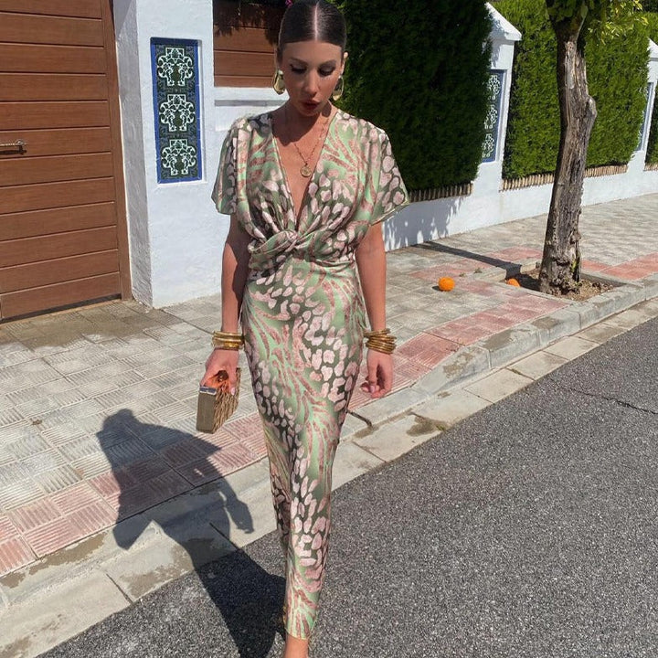 Elisa | Elegant Silk Dress