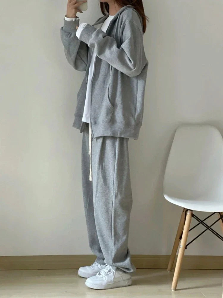 Emily - Everyday Zip Hoodie Lounge Set