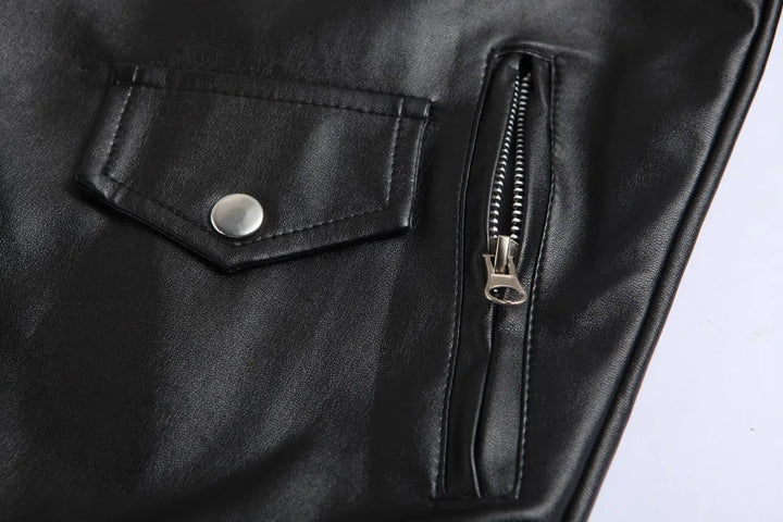 Sam | Classic Leather Jacket