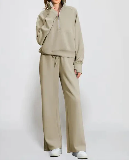 Maya – Zip-Neck Lounge Two-Piece