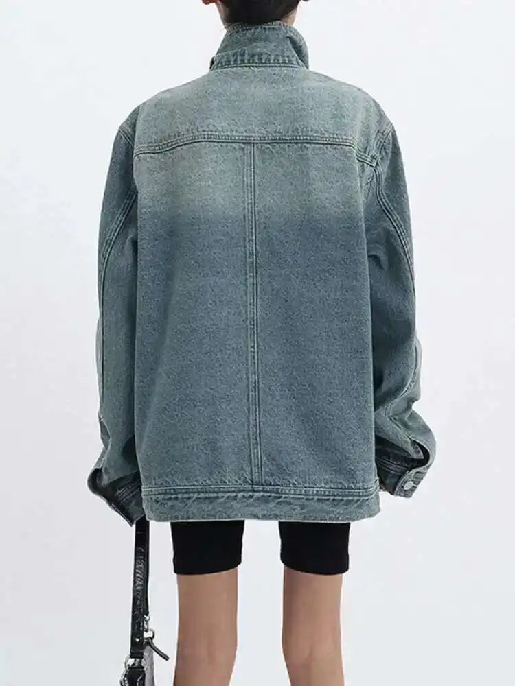 Zara - High Collar Street Jacket