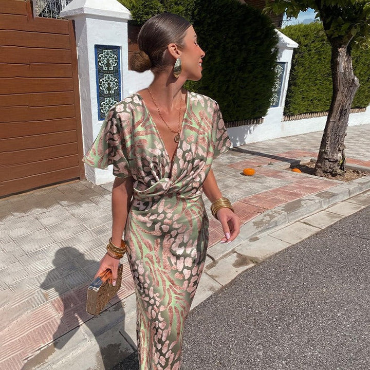 Elisa | Elegant Silk Dress