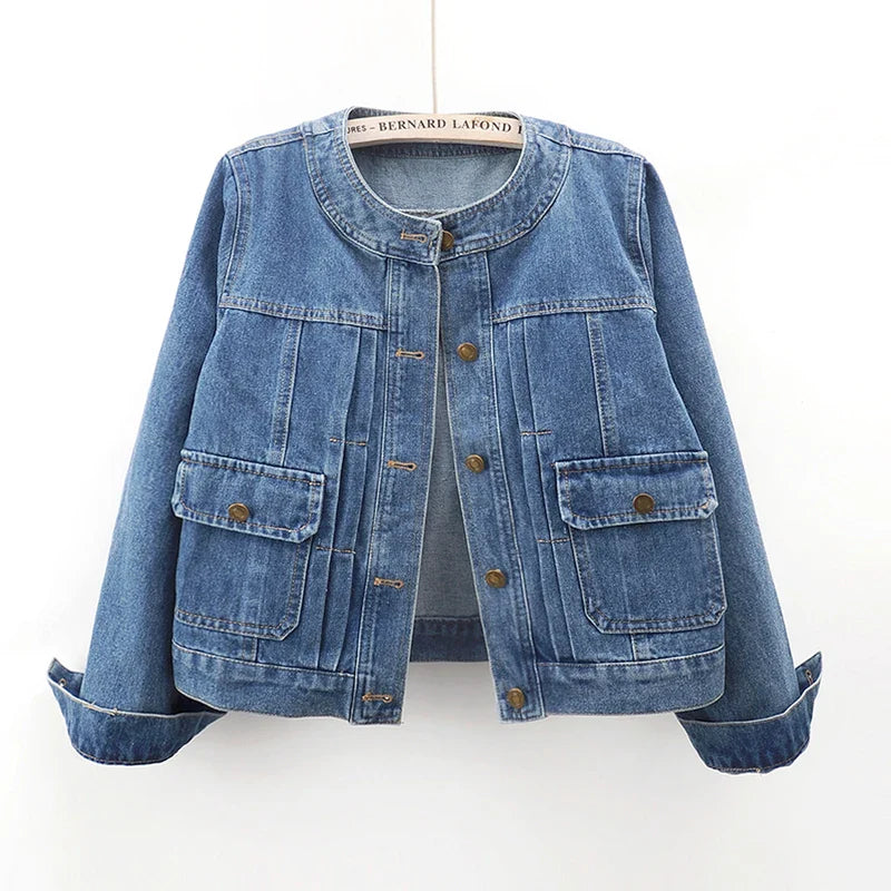 Lena - Cotton Pocket Utility Jacket