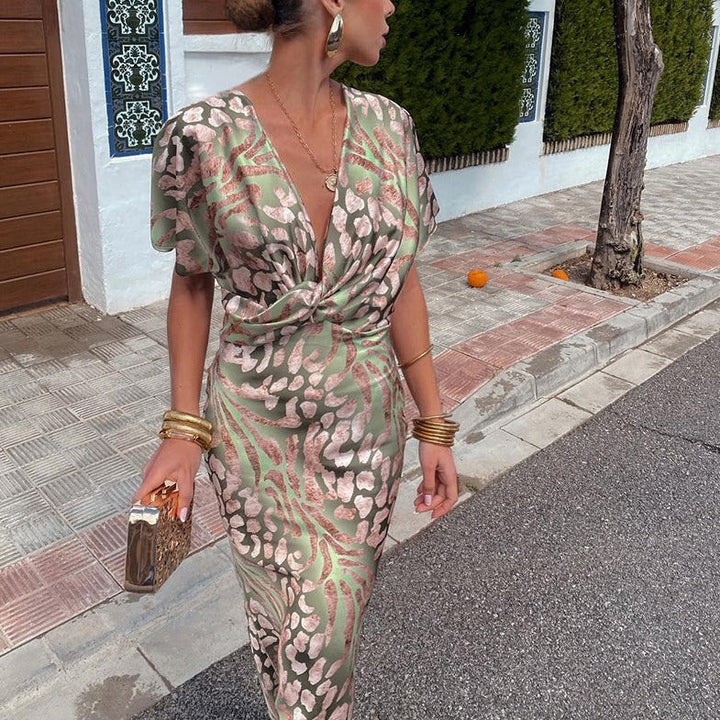 Elisa | Elegant Silk Dress