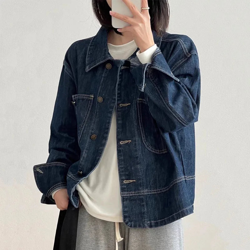 Mara - Utility Stitch Pocket Jacket